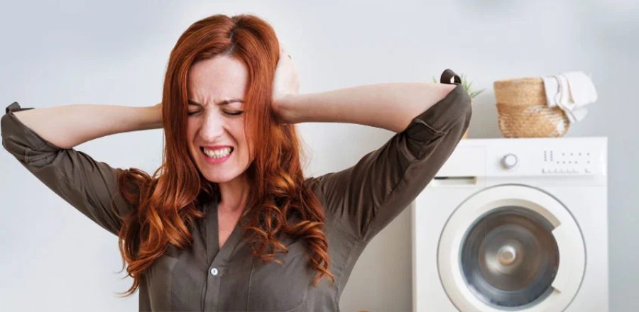 رفع صدای غیرطبیعی دیگ ماشین لباسشویی