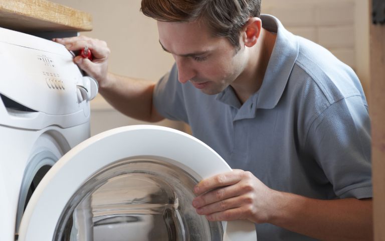 کار نکردن خشک کن به علت خراب شدن موتور
