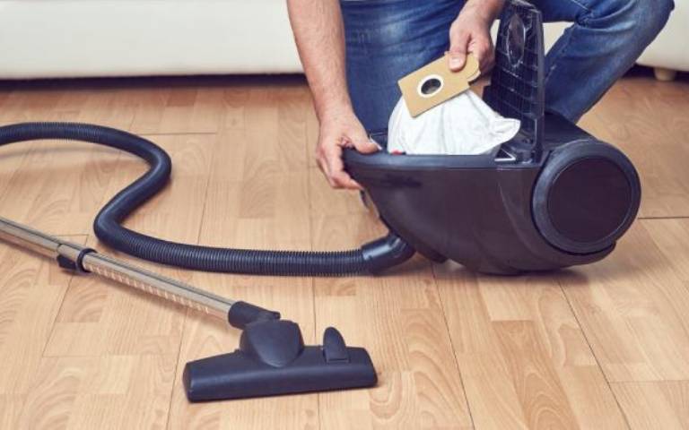 تعویض یا شستن کیسه جاروبرقی