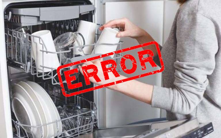 کدهای خطا و ارورهای ماشین ظرفشویی پاکشوما
