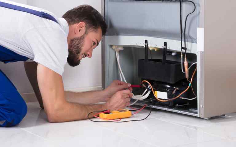 علت داغ شدن موتور یخچال
